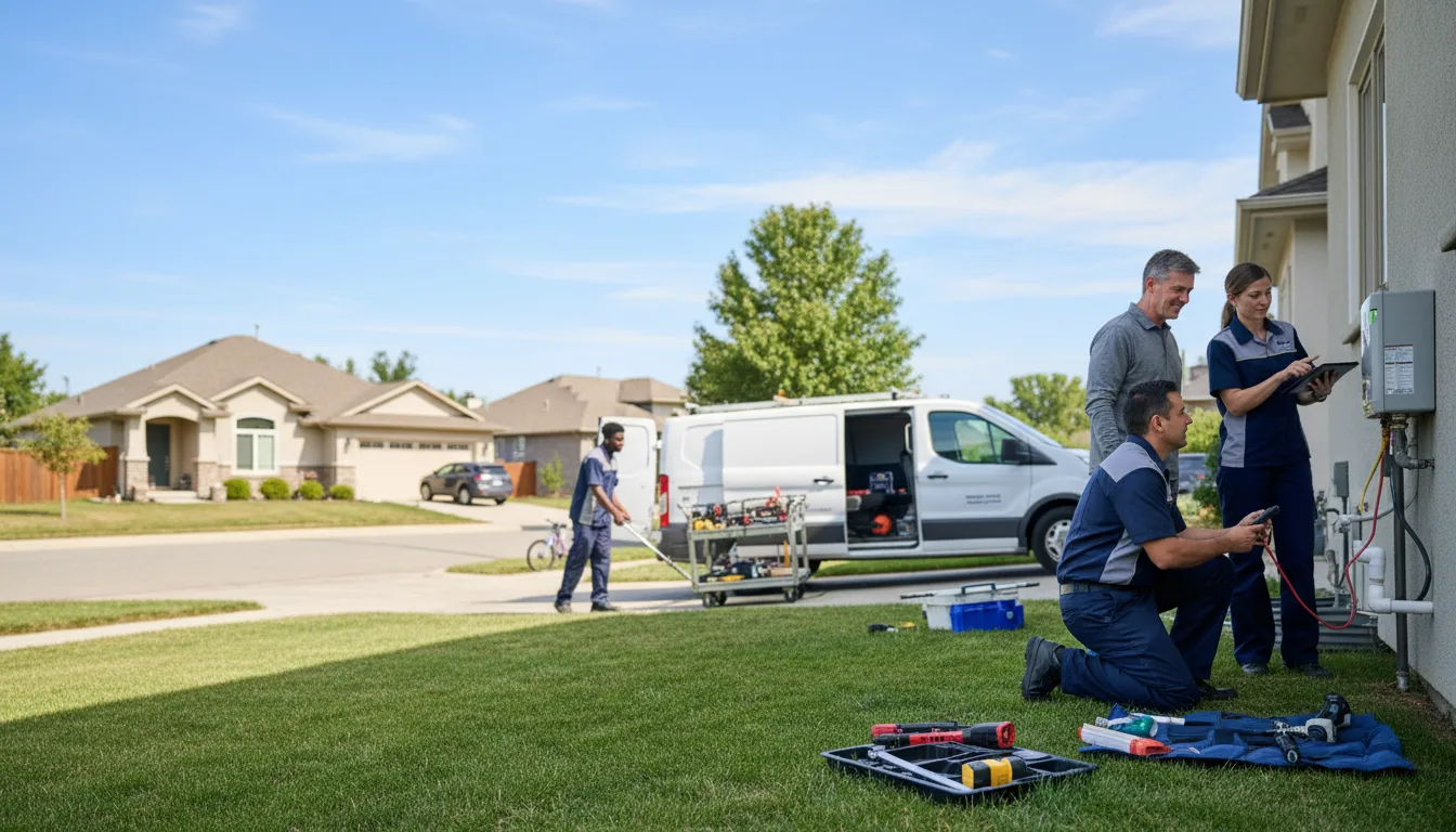 Tankless water heater service in West Lafayette, OH